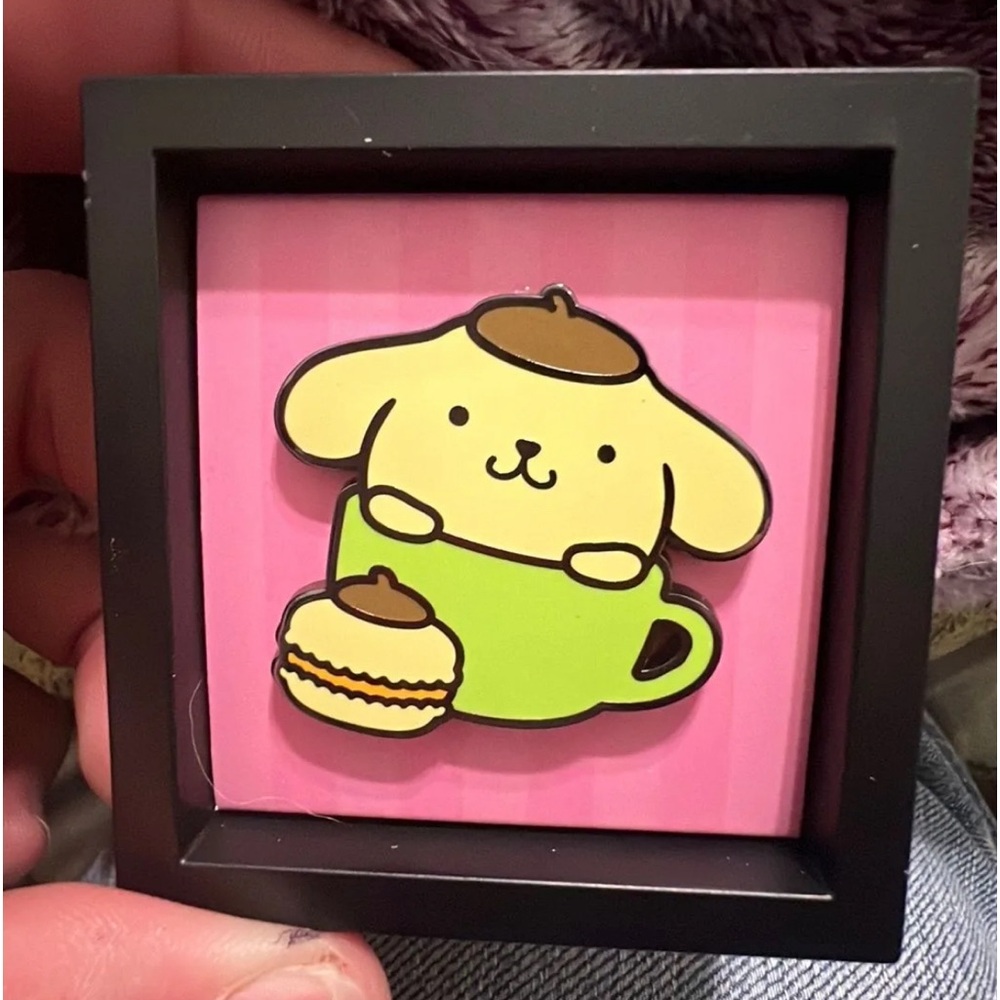 Pompom Enamel Pin
